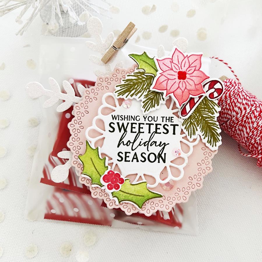Corner It: Festive Holiday Stamp Set + Die Bundle