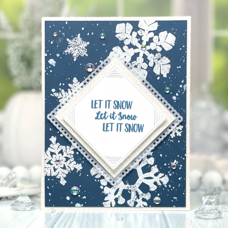 Let it Snow Stamp Set + Die Bundle