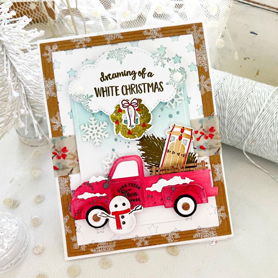 Let it Snow Stamp Set + Die Bundle