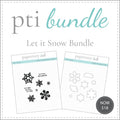 Let it Snow Stamp Set + Die Bundle