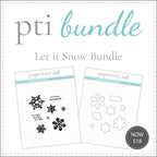 Let it Snow Stamp Set + Die Bundle