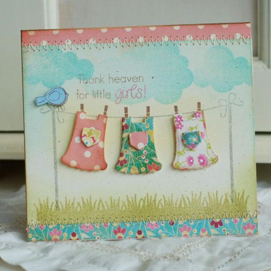 Hanging Out Stamp Set + Die Bundle