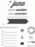 Monthly Moments: June Stamp Set + Die Bundle