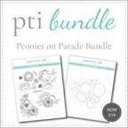 Peonies on Parade Stamp Set + Die Bundle