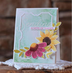 Painted Petals Stamp Set + Die Bundle