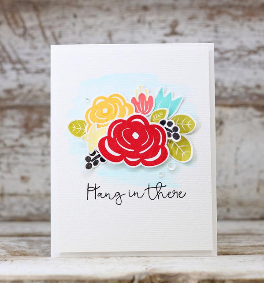 Bloomin' Cute Stamp Set + Die Bundle
