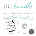 Cutaway Tags: Summer Stamp Set + Die Bundle