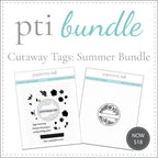 Cutaway Tags: Summer Stamp Set + Die Bundle