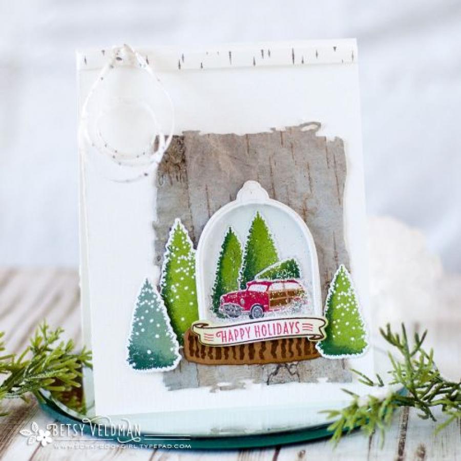 Cloche Quarters: Winter Fillers Stamp Set + Die Bundle