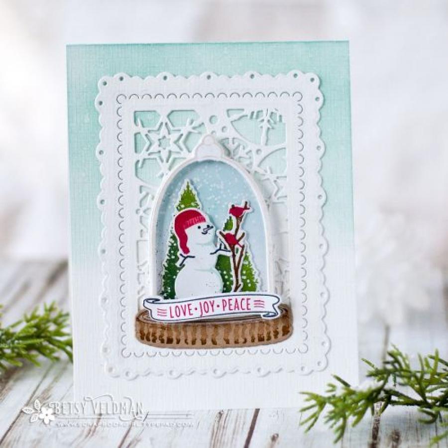 Cloche Quarters: Winter Fillers Stamp Set + Die Bundle