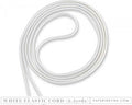 Traveler's Journal: White Elastic Cord
