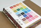 2011 Color Swatch Flip Book Inserts