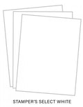 Paper Basics - Stamper's Select White Premium Cardstock (40 Sheets)