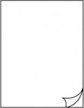 White Adhesive Sheets (20 Sheets)