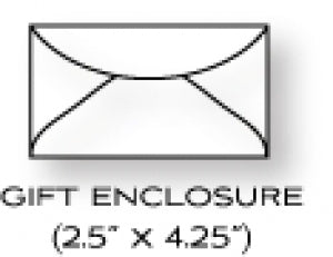 Paper Basics - 4 1/4" x 2 1/2" Vintage Cream Envelopes (20)