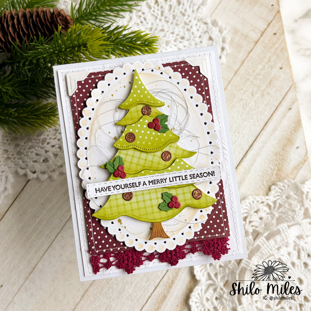 This is Big Sentiments: XL Happy Holidays Stamp Set