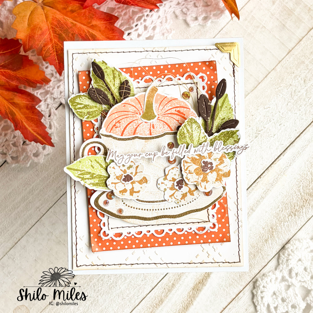 Cup of Blessings Stamp Set