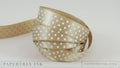 Classic Kraft 5/8" Satin Dots Ribbon (5 yards)