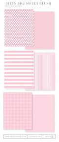Bitty Big: Sweet Blush Color Collection (24 sheets)