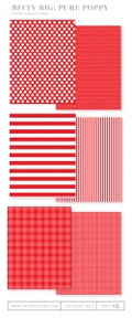 Bitty Big: Pure Poppy Color Collection (24 sheets)