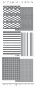 Bitty Big: Smokey Shadow Color Collection (24 sheets)