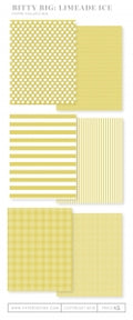 Bitty Big: Limeade Ice Color Collection (24 sheets)