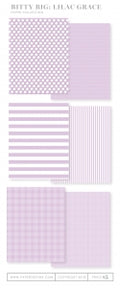 Bitty Big: Lilac Grace Color Collection (24 sheets)