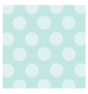 Aqua Mist Polka Dot Individual Pattern Sheets (18 sheets)