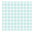 Aqua Mist Gingham Individual Pattern Sheets (18 sheets)