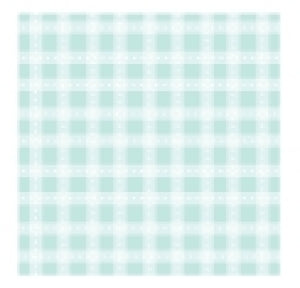 Aqua Mist Gingham Individual Pattern Sheets (18 sheets)