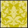 Simply Chartreuse Damask Individual Pattern Sheets (18 sheets)