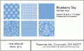 Blueberry Sky Pattern Pack (36 sheets)