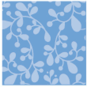 Blueberry Sky Leaves Individual Pattern Sheets (18 sheets)