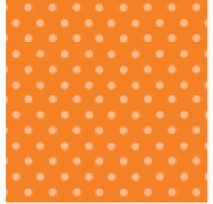 Orange Zest Bitty Dot Individual Pattern Sheets (18 sheets)