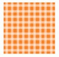 Orange Zest Gingham Individual Pattern Sheets (18 sheets)
