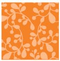 Orange Zest Leaves Individual Pattern Sheets (18 sheets)