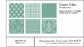 Ocean Tides Pattern Pack (36 Sheets)
