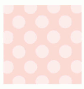 Sweet Blush Polka Dot Individual Pattern Sheets (18 sheets)