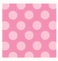 Hibiscus Burst Polka Dot Individual Pattern Sheets (18 sheets)