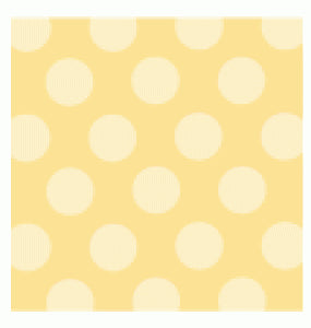 Harvest Gold Polka Dot Individual Pattern Sheets (18 sheets)