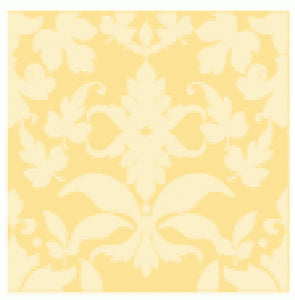 Harvest Gold Damask Individual Pattern Sheets (18 sheets)