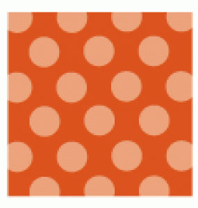 Terracotta Tile Polka Dot Individual Pattern Sheets (18 sheets)