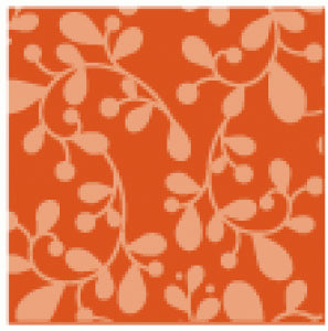 Terracotta Tile Leaves Individual Pattern Sheets (18 sheets)