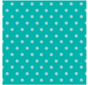Tropical Teal Bitty Dot Individual Pattern Sheets (18 sheets)