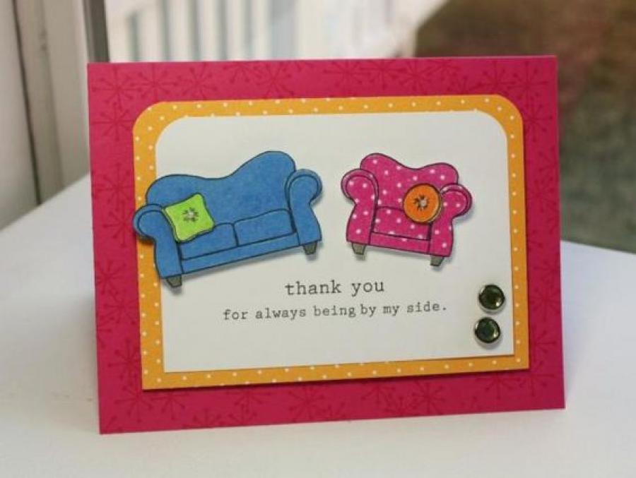 Papertrey Ink - On My Couch Die Collection (set of 2)