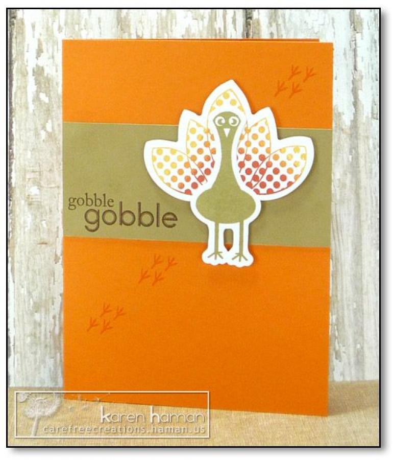 Papertrey Ink - Gobble, Gobble Die
