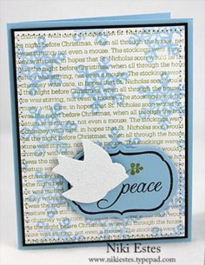 Papertrey Ink - Peace Be Still Die Collection (set of 3)