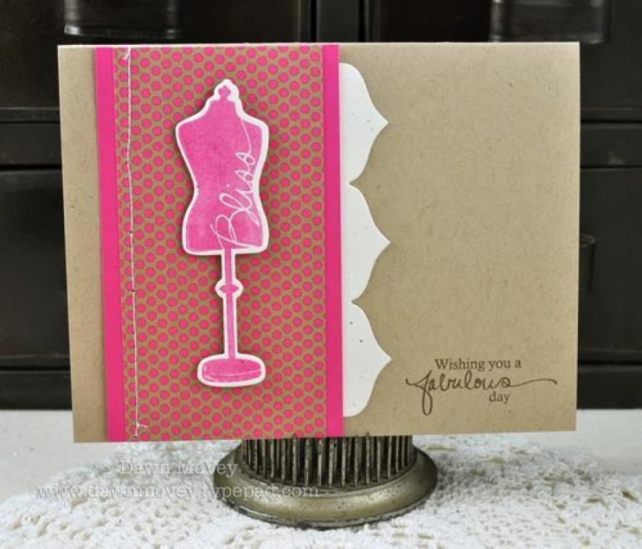Papertrey Ink - Signature Series: Dress Form Die