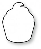 Papertrey Ink - Signature Series: Cupcake Die