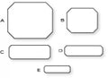 Papertrey Ink - Angled Labels Die Collection (set of 4)